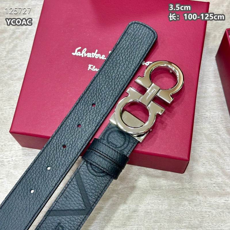 Ferragamo belt 35mmX100-125cm 8L27